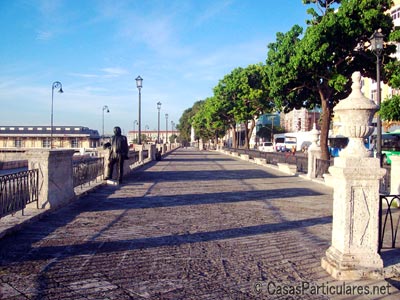 El Paseo de la Alameda de Paula, en La Habana Vieja