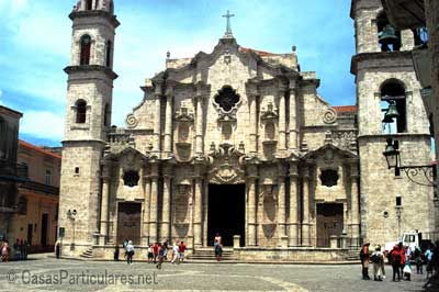 Fachada de la Catedral de La Habana