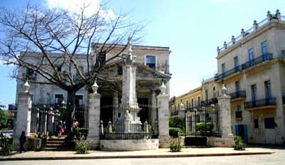 El Templete en La Habana Vieja, Cuba