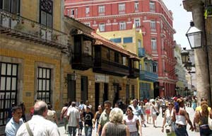 La Calle Obispo, La Habana Vieja, Cuba