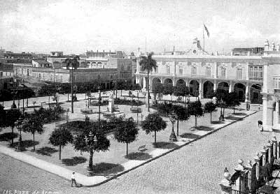 La Plaza De Armas de La Habana Vieja, Cuba