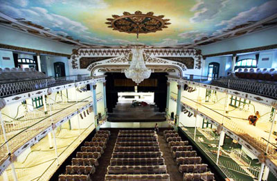 El Teatro Mart visto desde el interior